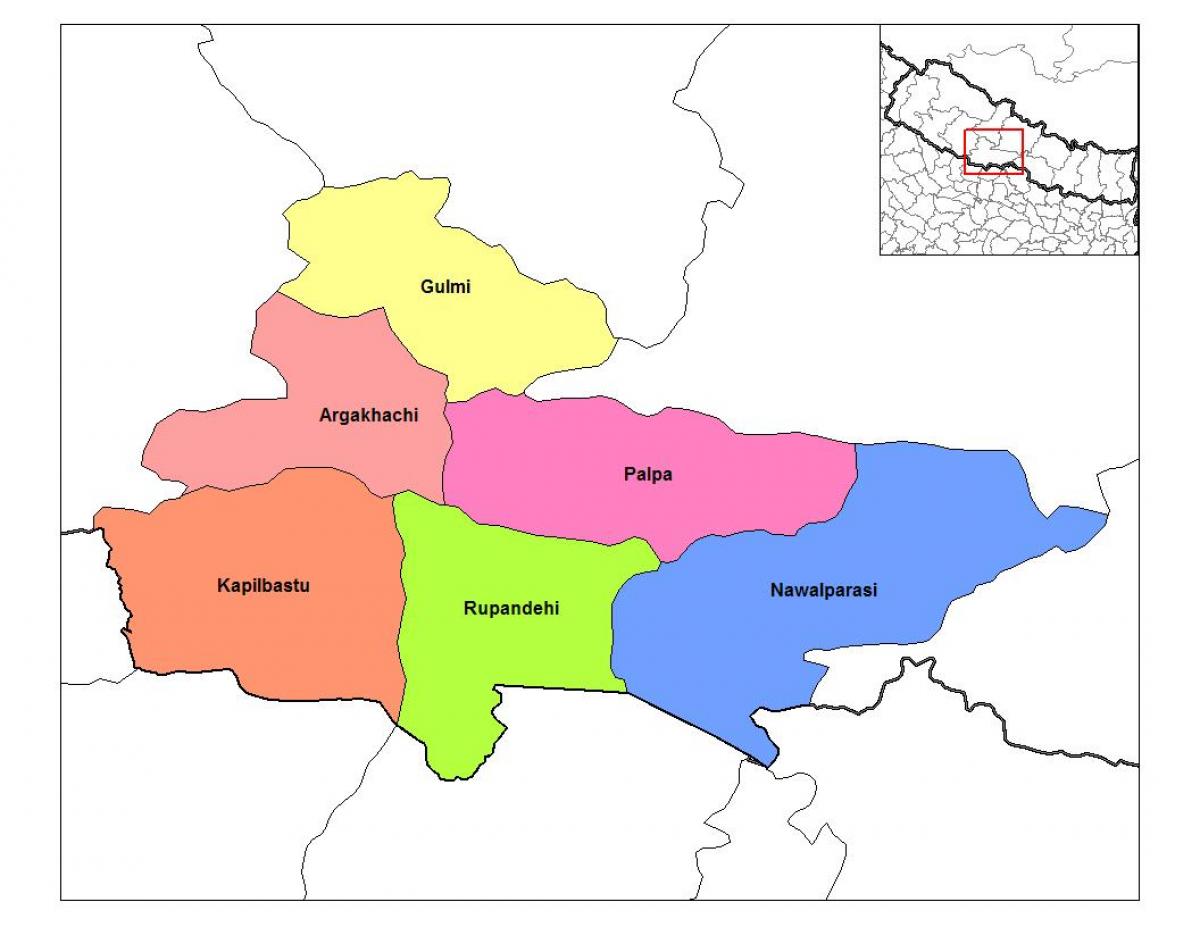 خريطة rupandehi نيبال