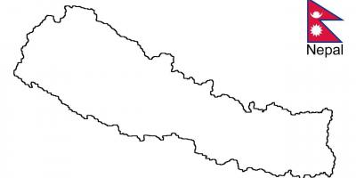 خريطة مخطط نيبال