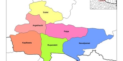 خريطة rupandehi نيبال